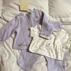 Baby Sonoma - Three Piece Set - 6-9 month